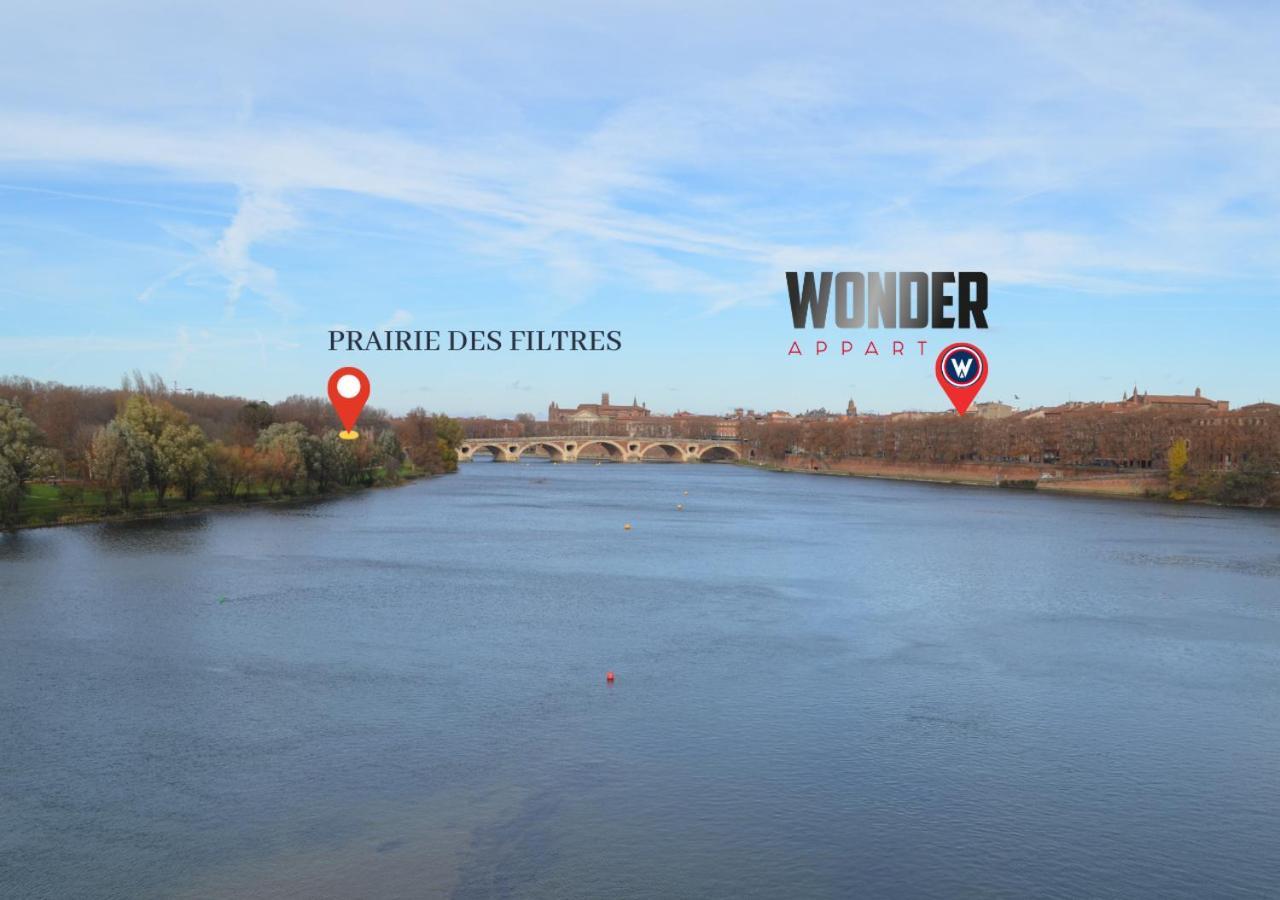 404 - Wonder Appart - Vue Garonne - Toulouse Exteriér fotografie